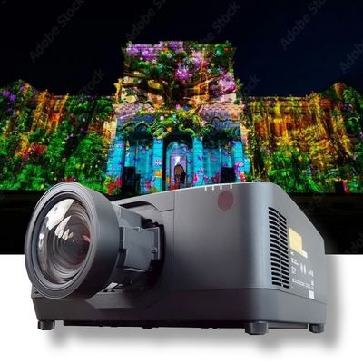 Buy WUXGA 3LCD Laser Projector For Projection Mapping With Liquid Crystal Display online manufacture