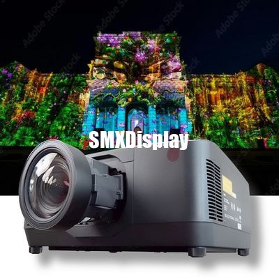 Beli WUXGA 3LCD Laser Projector Untuk Proyeksi Pemetaan Dengan Listrik Crystal Display pembuatan online