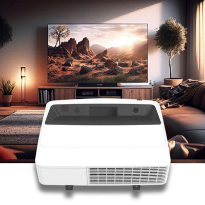 Buy Professional High Contrast 3LCD Ultra Short Throw Laser Projector With 120 Inch Screen online manufacture