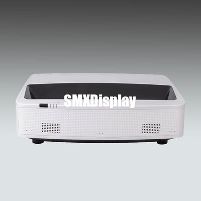 kupować 5000 Lumen WUXGA 3LCD UST Projektor laserowy Ultra Jasny Projektor Krótki Rzut Dom produkcja online