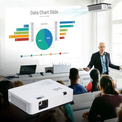 شراء 3LCD 4000 لومينز HD Multimedia LCD Projector Multimedia Video Projector جهاز عرض فيديو متعدد الوسائط التصنيع عبر الإنترنت