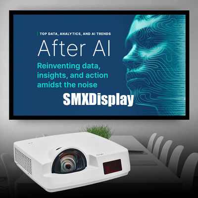 Beli 4000 Lumen 3LCD Short Throw Projector Dengan Resolusi XGA Dan Jarak Proyeksi 0,50m pembuatan online