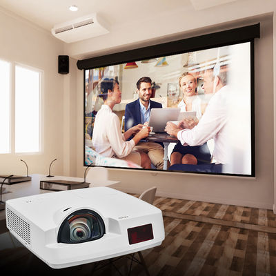 Buy 4000 Lumens 3LCD Short Throw Laser Projector With XGA For Classrooms online manufacture