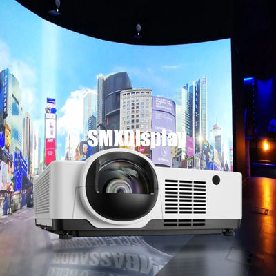 Beli Proyeksi Immersive Besar 6000 Lumen LCD Short Throw Projector Dengan 30000 Jam Laser Ultra Long Lifespan pembuatan online