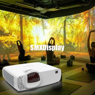 kupować Środowiska wciągające Projektor laserowy 4K z projekcją 360° i technologią wyświetlacza LCD produkcja online