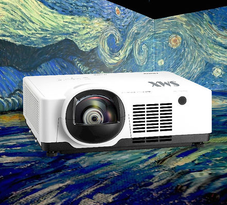6000 Lumen 3LCD 4k Projector For Home Immersive Room Projector