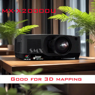 20,000 Lumen Large Venue 3LCD Laser Projector  WUXGA for Outdoor 3D Mapping