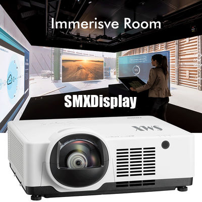 Compacte 6000 Lumen Short Throw Laserprojector voor Naadloze Immersieve Omgevingen