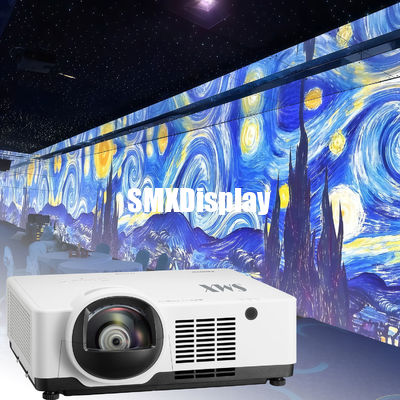Immersive Projection Projector 6000 Lumens Brightness Short Throw Laser Projector