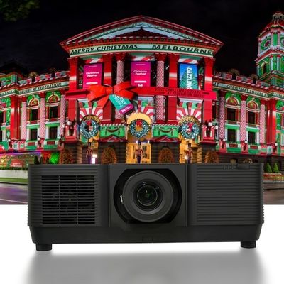 Outdoor Building 3D Video Mapping Projection 15000 Lumen Laser Projector