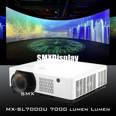 7000 Lumens Large Venue Short Throw Laser Projector Built In 16W Speaker