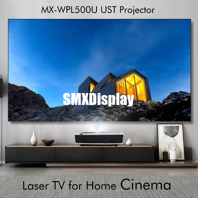5000 Lumen WUXGA Resolution Ultra Short  Laser Projector For Home Cinema TV Experience